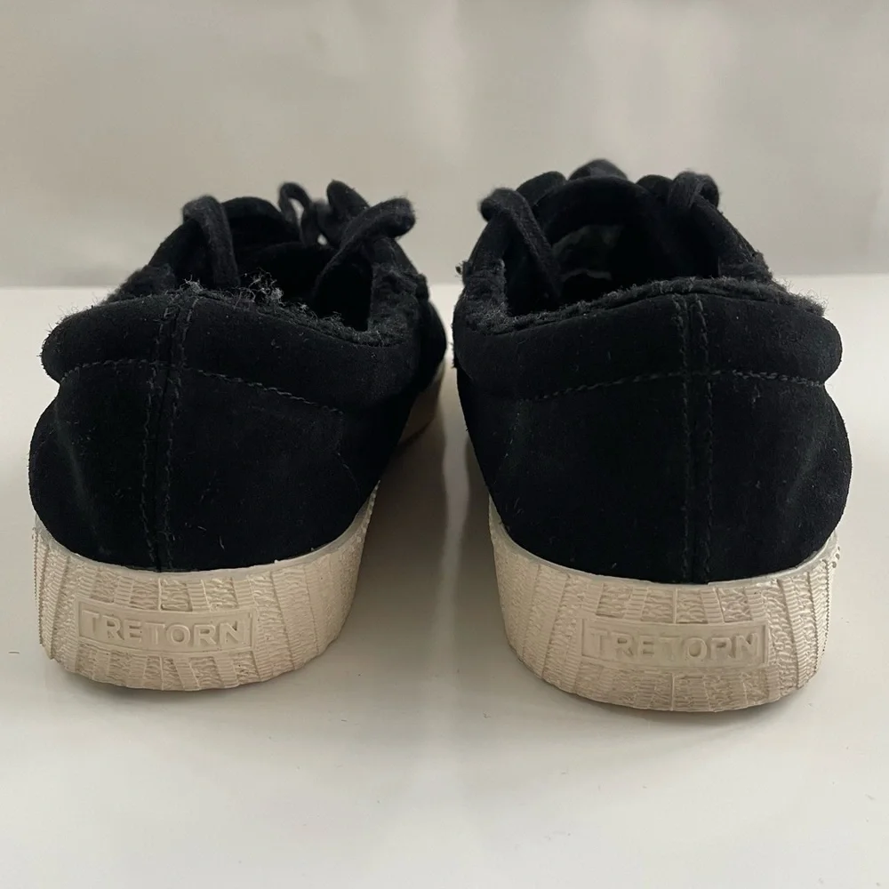 TRETORN Tretorn Nylite 35 Plus Suede Faux Fur Lined Sneaker Size 9.5
